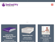 Tablet Screenshot of landandsky.com